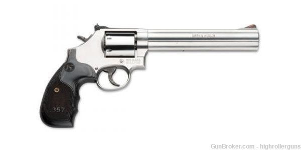 NEW S&W Model 686 Plus 7 SHOT 7" 357 Mag Revolver, SS 150855 No CC Fees-img-0