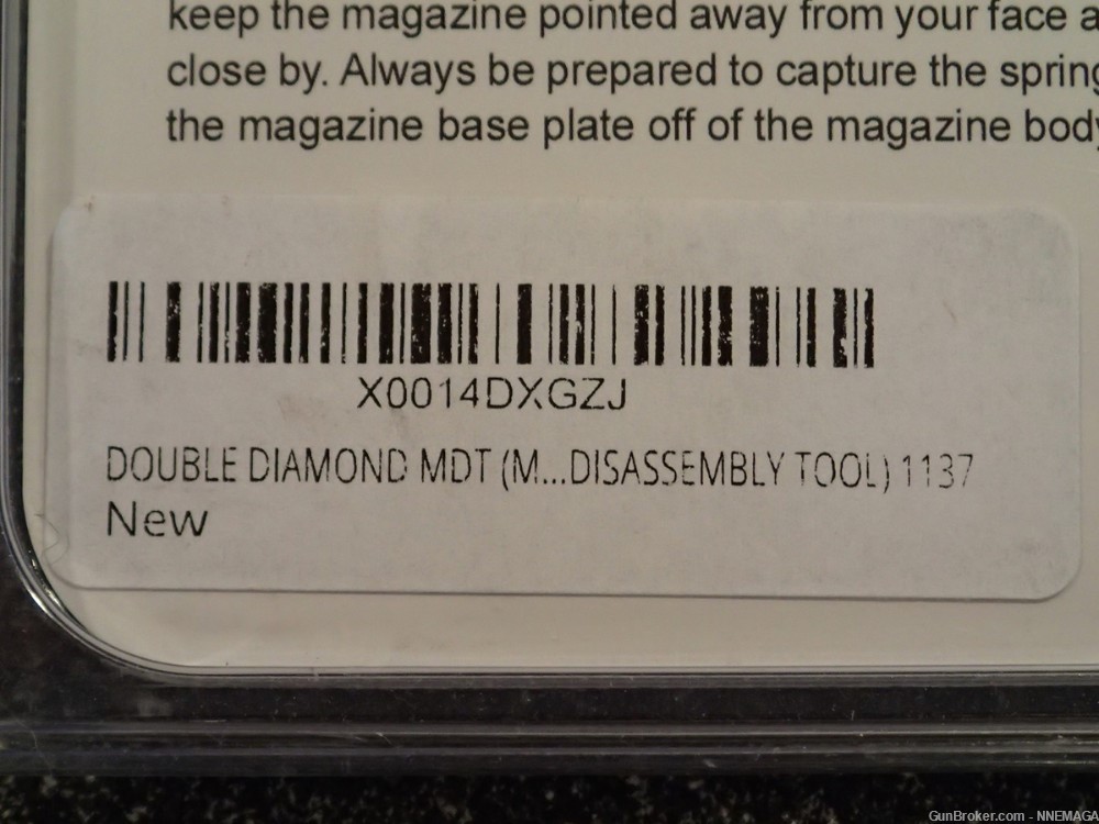 Double Diamond MDT Magazine Disassembly Tool MPN: 1137 / X0014DXGZJ-img-5