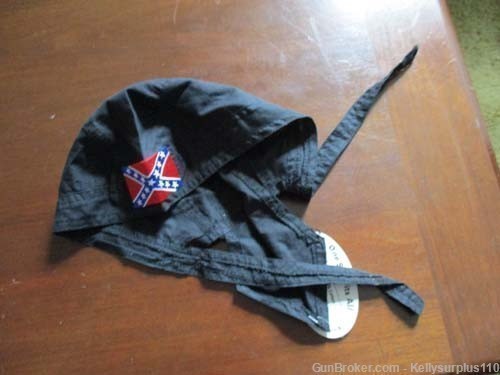 Confederate Flag Cloth Headwrap-img-0