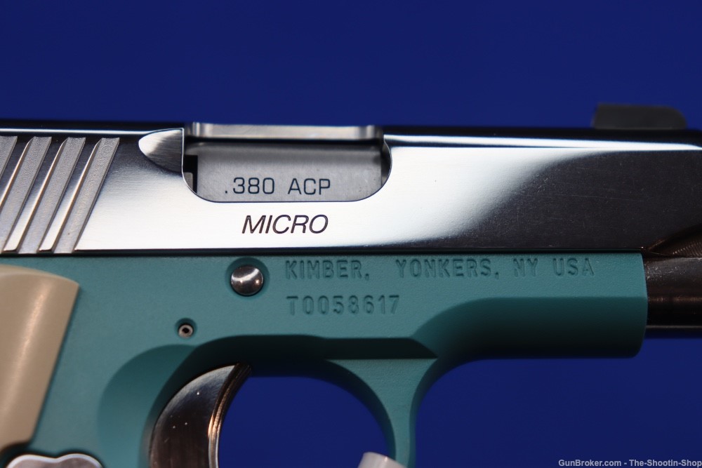 Kimber Model MICRO 380 BEL AIR Pistol 380ACP 2-Tone High Polish Compact NEW-img-8