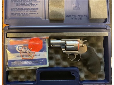 Colt Magnum Carry, 357m, 2” Brl, S/Steel 6-shot, like new in box FREE SHIP