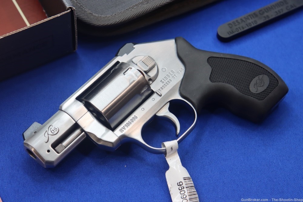 Kimber Model K6S Revolver 357 MAGNUM 2" K6 Stainless 357MAG DAO 6RD NEW-img-1