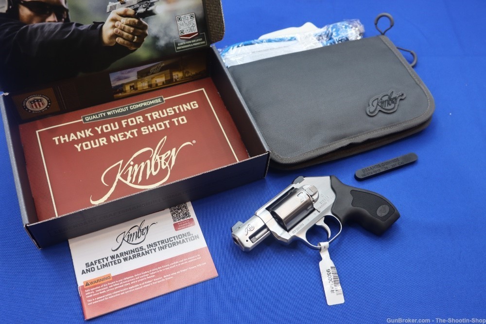 Kimber Model K6S Revolver 357 MAGNUM 2" K6 Stainless 357MAG DAO 6RD NEW-img-0