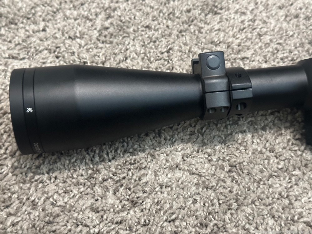 Vortex Viper 6.5-20x50mm riflescope 30mm tube mil dot MOA 1/4” like new-img-7