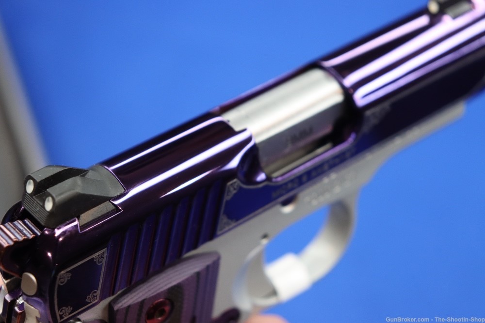 Kimber Model MICRO 9 Pistol AMETHYST PURPLE 9MM Luger G10 SAO MICRO9 NS NEW-img-13