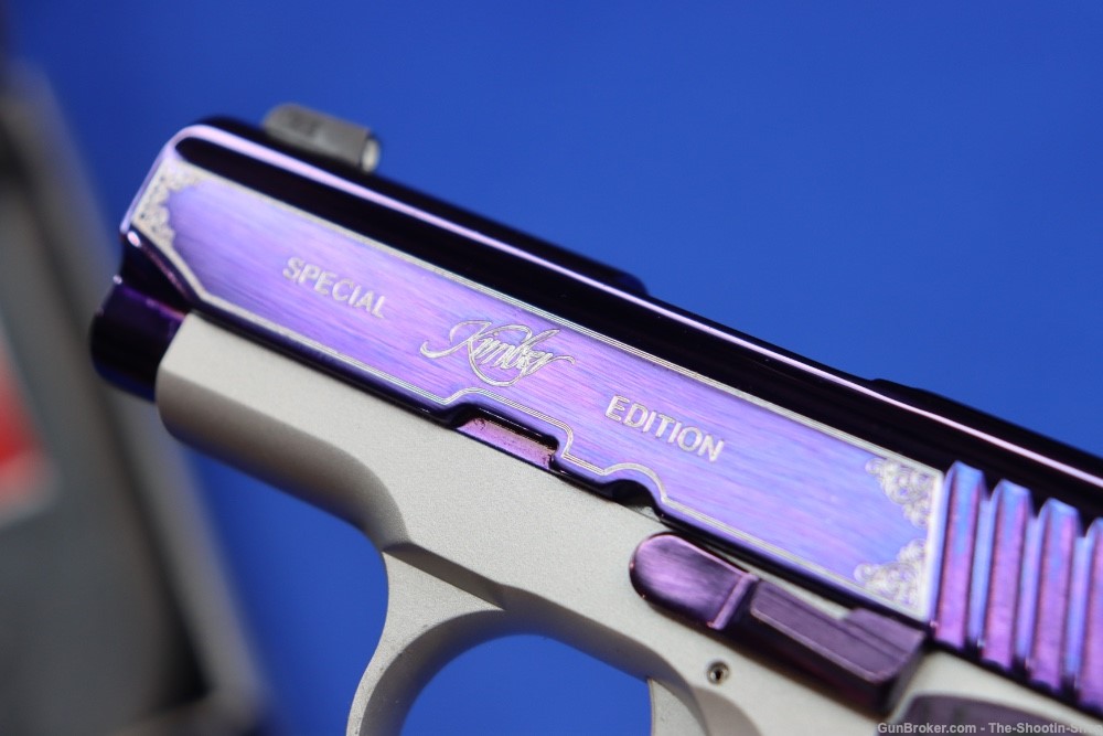 Kimber Model MICRO 9 Pistol AMETHYST PURPLE 9MM Luger G10 SAO MICRO9 NS NEW-img-17