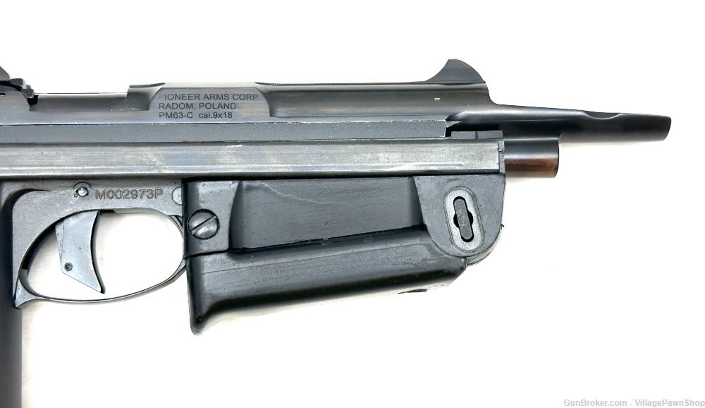 Pioneer Arms PM63-C 9x18 Makarov 5.9" Radom Poland Used C-6457-img-5