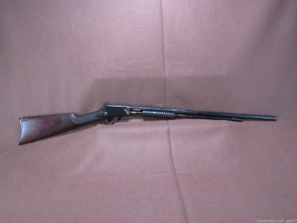 Winchester Model 90 1890 22 Short Pump Rifle Made in 1926 C&R Okay-img-0