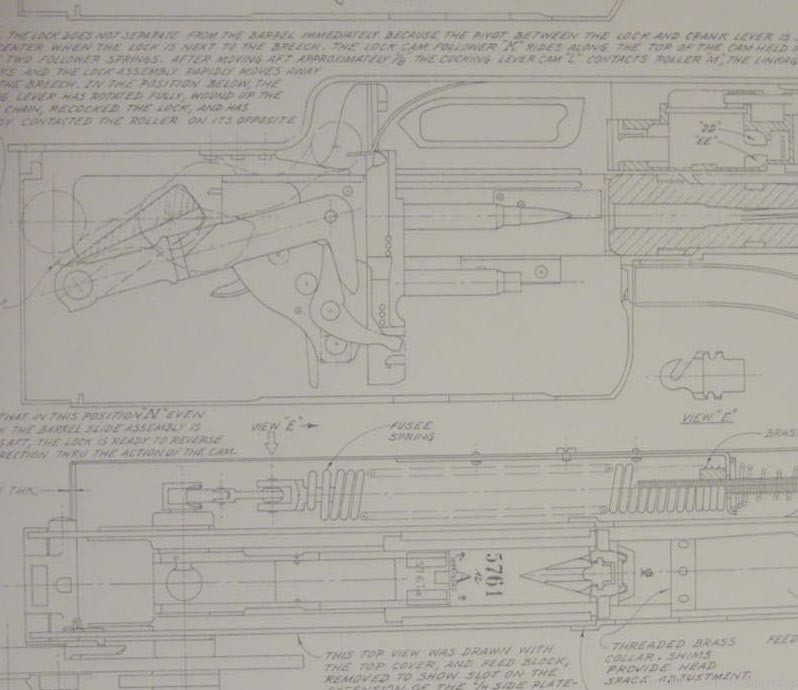 WW1 German LMG 08/15 Maxim Prints- Aircraft Full Set 1:1 Scale Blueprints-img-0