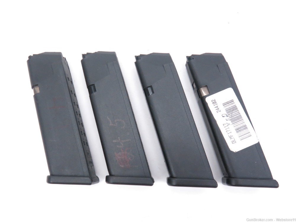 Set of 4 Glock 17rd 9mm Magazines-img-0