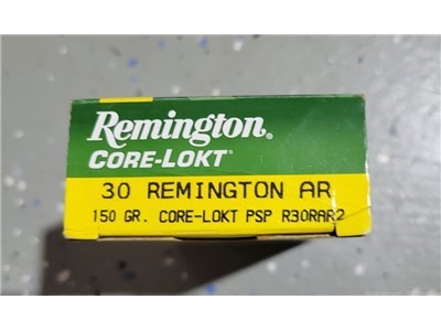 Remington Core-Lokt 30 remington AR 150 Grain (20 rounds) No CC Feese