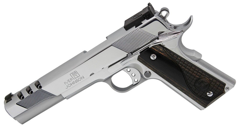Iver Johnson Arms Eagle Steel Frame w/Beavertail 10mm Pistol 6 SS EAGLEXLC1-img-0