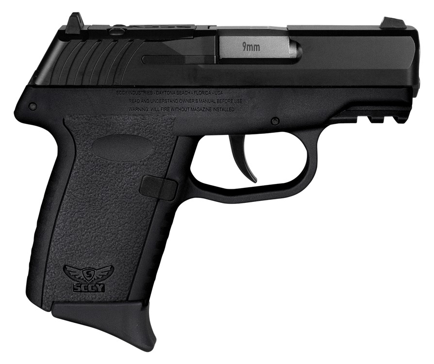 SCCY Industries CPX-2 Gen3 RD 9mm Luger 3.10 Pistol Black-img-0