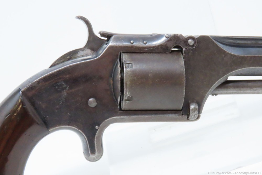 c1864 CIVIL WAR Antique SMITH & WESSON No 2 “OLD ARMY” .32 Caliber Revolver-img-17