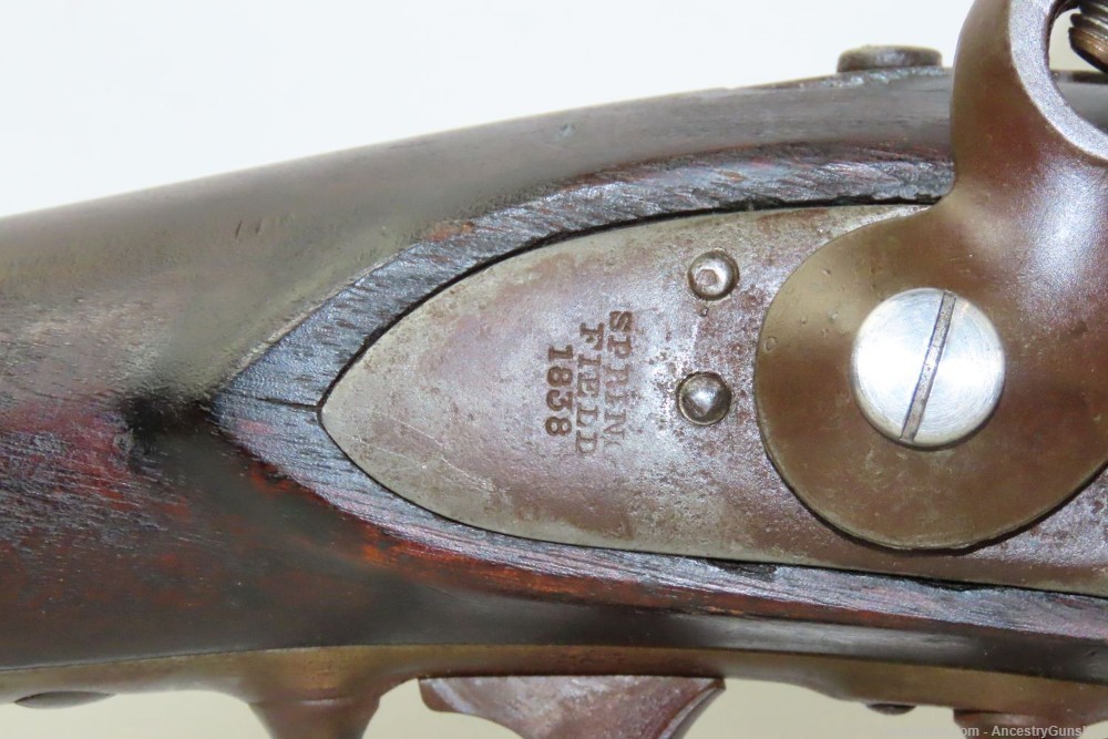 Antique U.S. SPRINGFIELD ARSENAL Model 1816 .69 Caliber FLINTLOCK Musket   -img-5