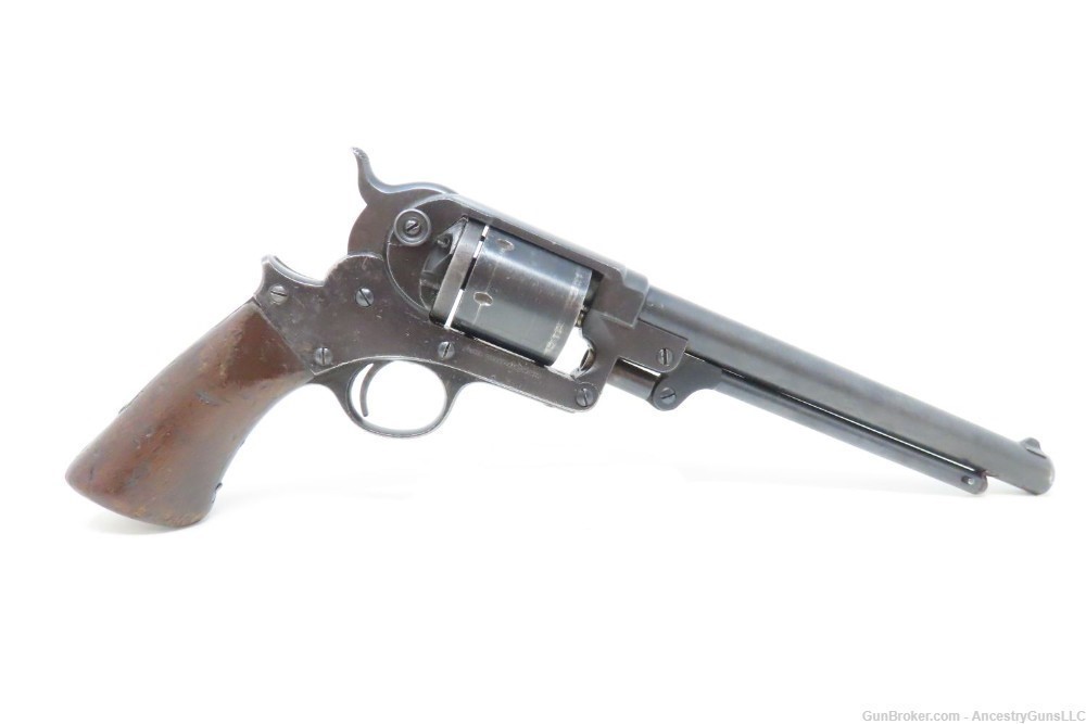 CIVIL WAR era Antique STARR Model 1863 Single Action Army .44 Colt Revolver-img-16