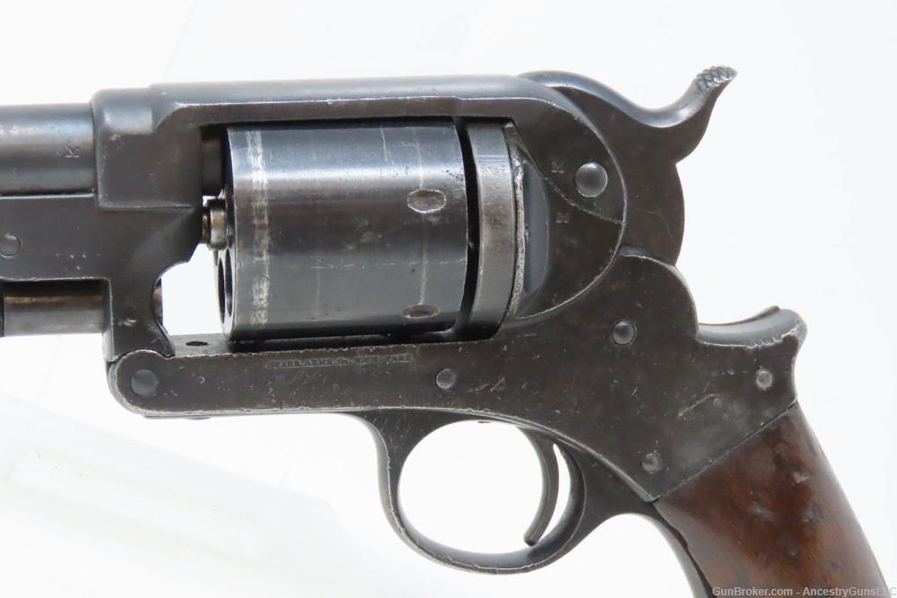 CIVIL WAR era Antique STARR Model 1863 Single Action Army .44 Colt Revolver-img-3