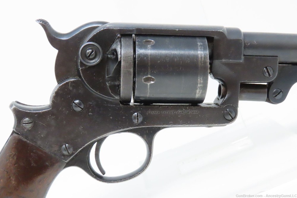 CIVIL WAR era Antique STARR Model 1863 Single Action Army .44 Colt Revolver-img-18