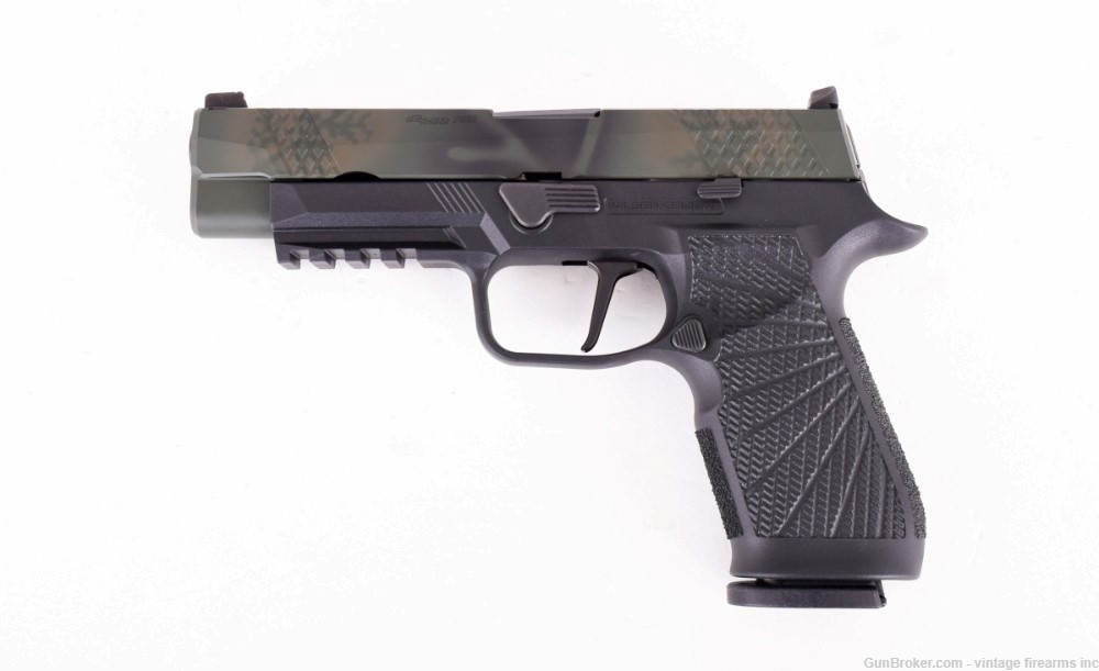 Wilson Combat 9mm - SIG SAUER P320 FULL-SIZE, ACTION TUNE, GREEN CAMO-img-9