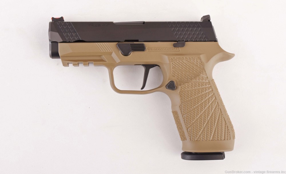 Wilson Combat 9mm - SIG SAUER P320 CARRY, ACTION TUNE, STRAIGHT TRIGGER-img-9