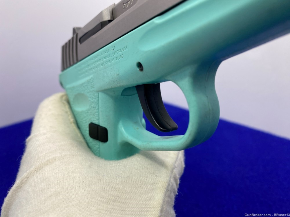 SCCY Industries CPX-2 9mm *GREAT "POCKET PISTOL" W/ROBIN EGG BLUE FRAME*-img-29