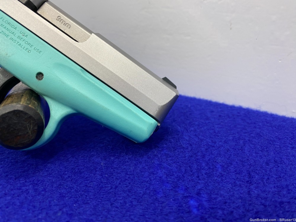 SCCY Industries CPX-2 9mm *GREAT "POCKET PISTOL" W/ROBIN EGG BLUE FRAME*-img-18