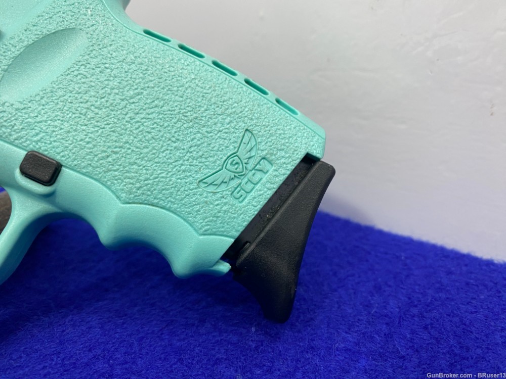 SCCY Industries CPX-2 9mm *GREAT "POCKET PISTOL" W/ROBIN EGG BLUE FRAME*-img-2