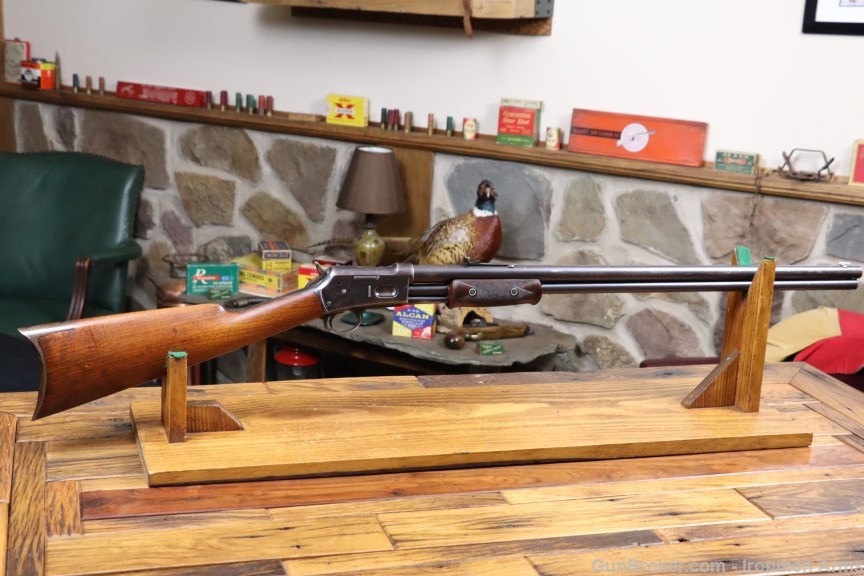 Outstanding Original Colt Lightning Rifle 44-40 WCF Antique Made 1887 -img-12