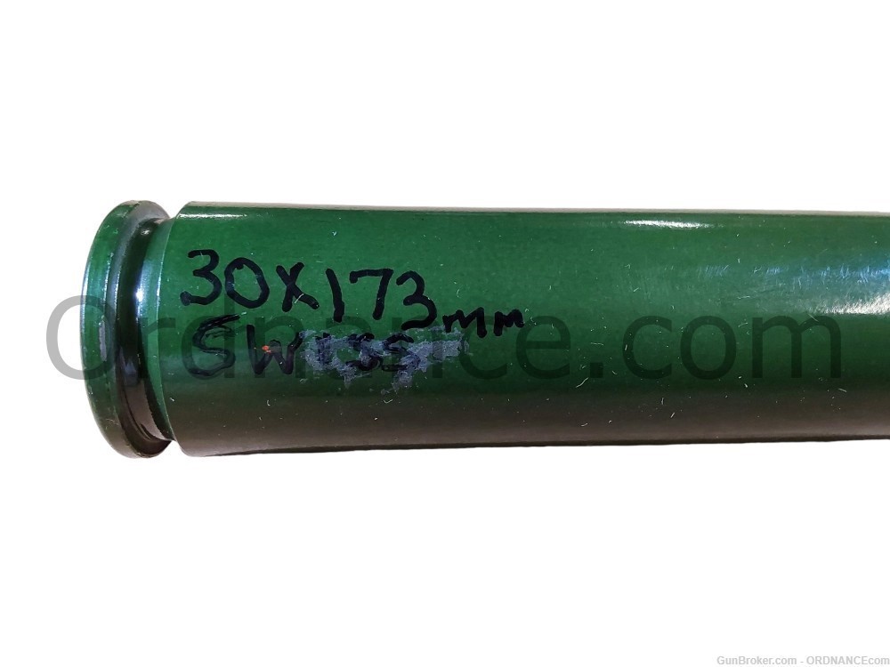 30mm Swiss round Oerlikon KCA 30x173mm inert shell ammunition -img-5