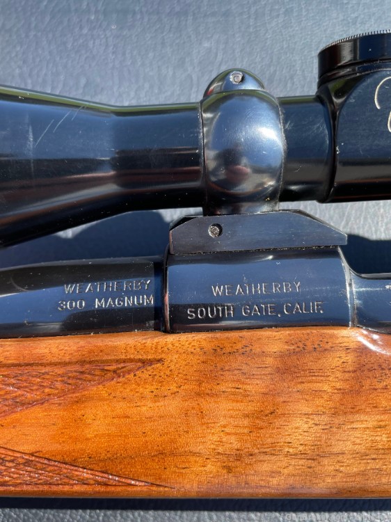 Weatherby South Gate Pre-Mark V 1958 and Extras-img-4