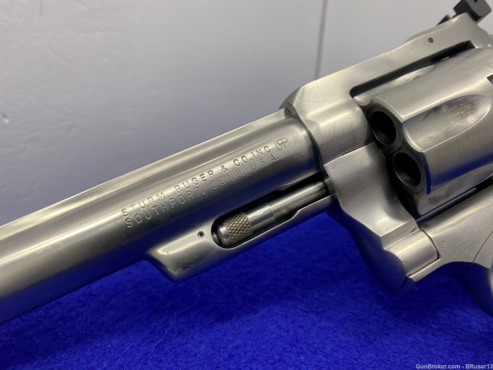 1976 Ruger Security Six  .357 Mag Stainless 6" *HIGH BACK FRAME ISSUE*-img-11