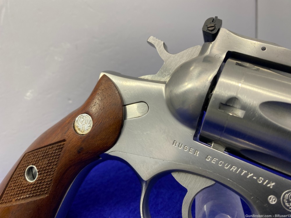 1976 Ruger Security Six  .357 Mag Stainless 6" *HIGH BACK FRAME ISSUE*-img-20