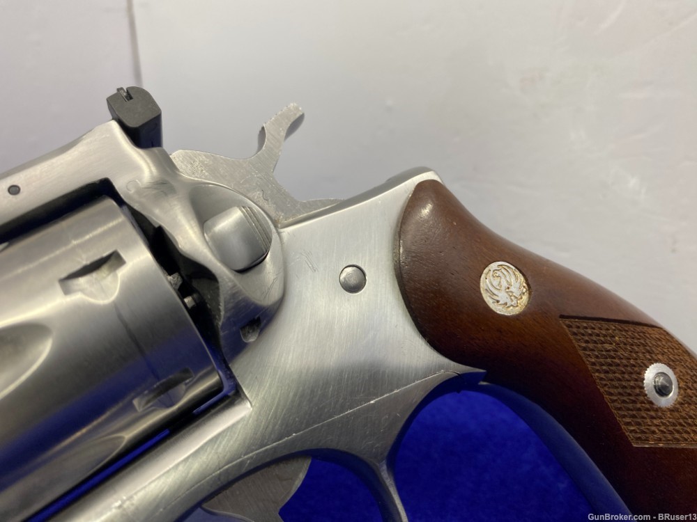 1976 Ruger Security Six  .357 Mag Stainless 6" *HIGH BACK FRAME ISSUE*-img-4
