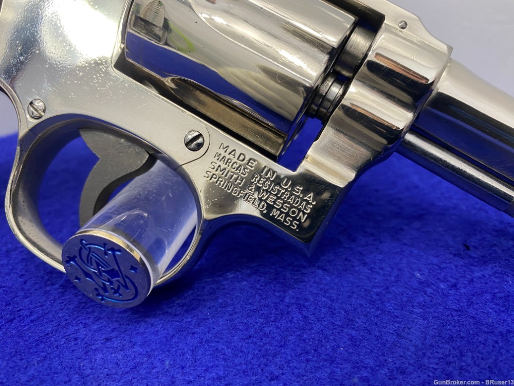 1981 Smith Wesson 10-7 .38 S&W Spl Nickel *AWESOME MILITARY & POLICE MODEL*-img-23