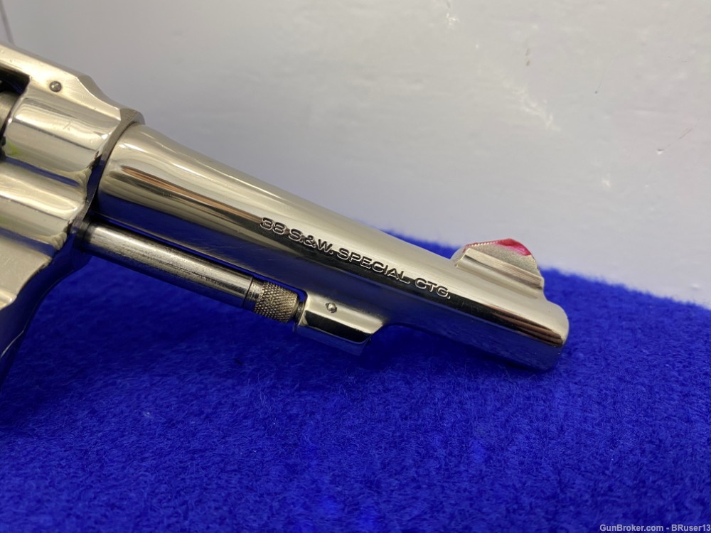 1981 Smith Wesson 10-7 .38 S&W Spl Nickel *AWESOME MILITARY & POLICE MODEL*-img-29