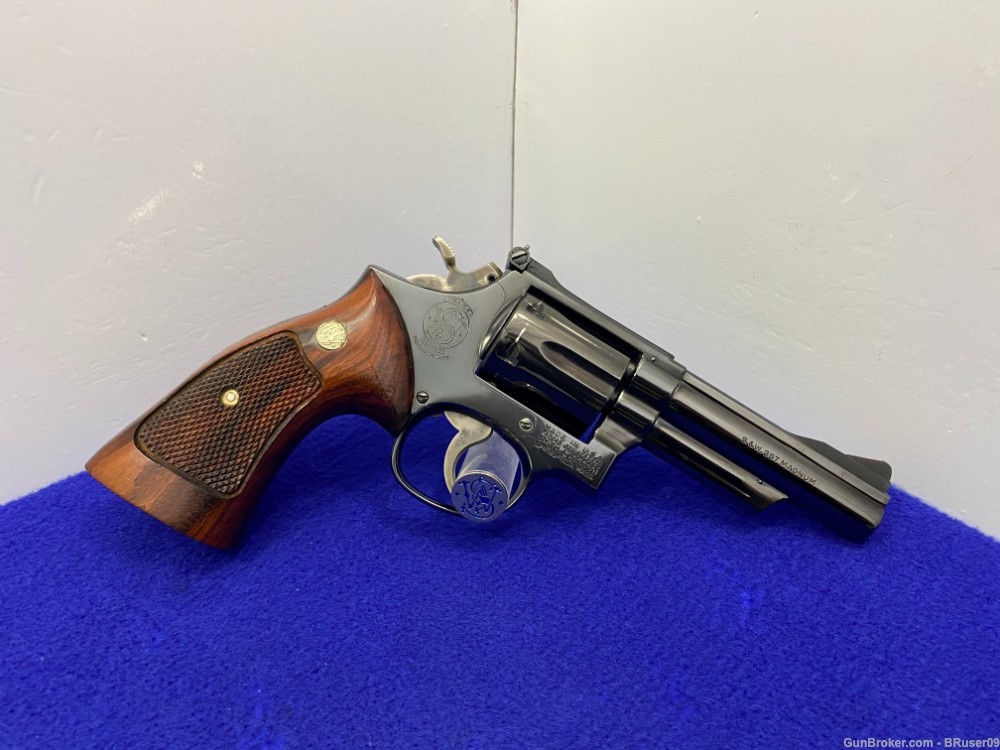 1976 Smith Wesson 19-3 .357 Mag Blue 4" *DESIRABLE PINNED & RECESSED MODEL*-img-20