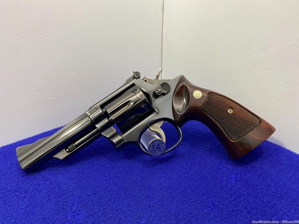 1976 Smith Wesson 19-3 .357 Mag Blue 4" *DESIRABLE PINNED & RECESSED MODEL*-img-4