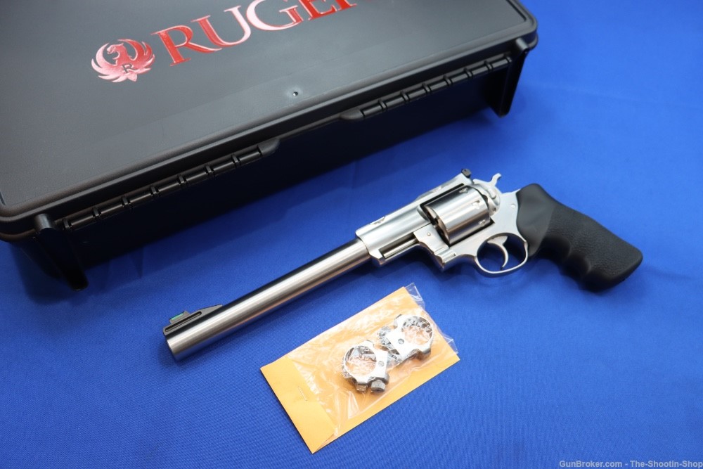 Ruger SUPER REDHAWK Revolver 22 HORNET 9.5" Stainless SA DA 22HORN 05526 8R-img-0
