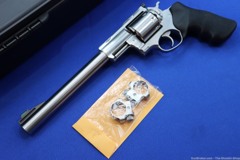 Ruger SUPER REDHAWK Revolver 22 HORNET 9.5" Stainless SA DA 22HORN 05526 8R-img-1