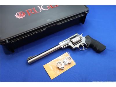 Ruger SUPER REDHAWK Revolver 22 HORNET 9.5" Stainless SA DA 22HORN 05526 8R