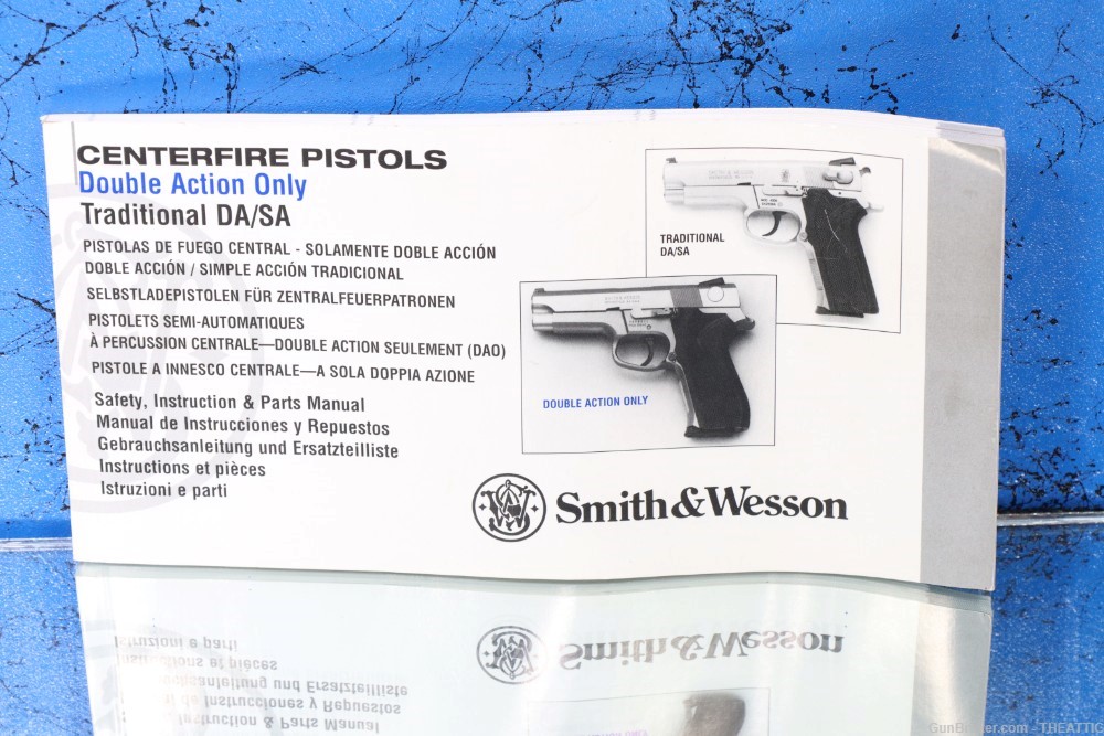 SMITH AND WESSON TARGET CHAMPION 9MM MADE FOR EUROPEAN MARKET S&W 5906-img-57