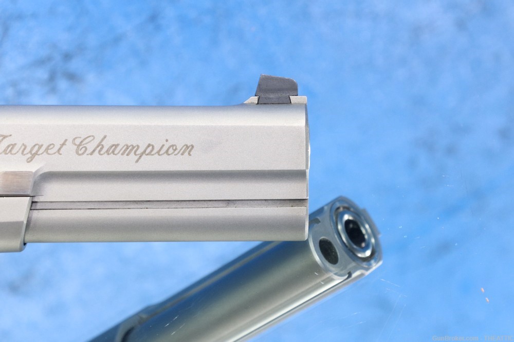 SMITH AND WESSON TARGET CHAMPION 9MM MADE FOR EUROPEAN MARKET S&W 5906-img-37