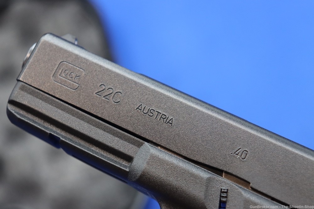 Glock G22C RTF2 GEN3 Pistol 40S&W Compensated 22C 40 AUSTRIA Rough Texture-img-14