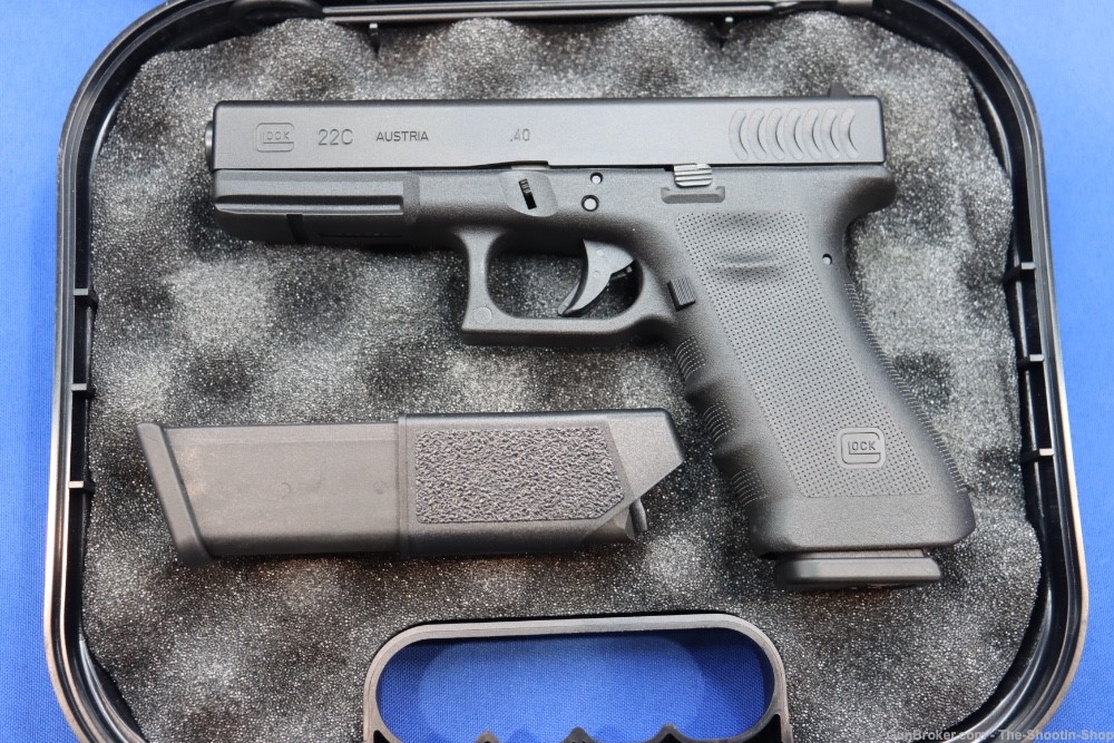 Glock G22C RTF2 GEN3 Pistol 40S&W Compensated 22C 40 AUSTRIA Rough Texture-img-2