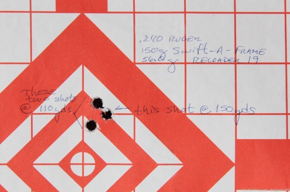 .270 Win. cartridges, Self-loaded, with 150 grain Swift A-Frame bullets-img-7