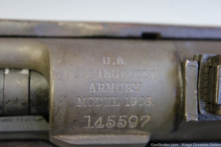 U.S. Springfield Armory 1903 .30-06 SPRG 9-09 Barrel Item DS-3-img-34