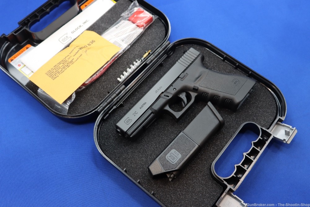 Glock Model G21C GEN3 Pistol 45ACP 13RD G21 COMPENSATED Austria 21 GEN 3-img-0