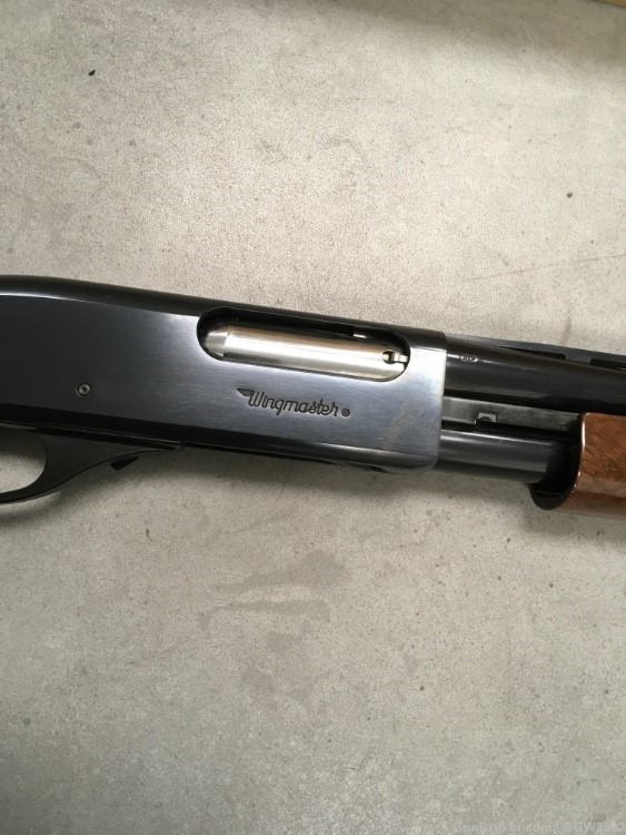 Remington 870 Wingmaster 20 gauge magnum with box 26” rem choke-img-4