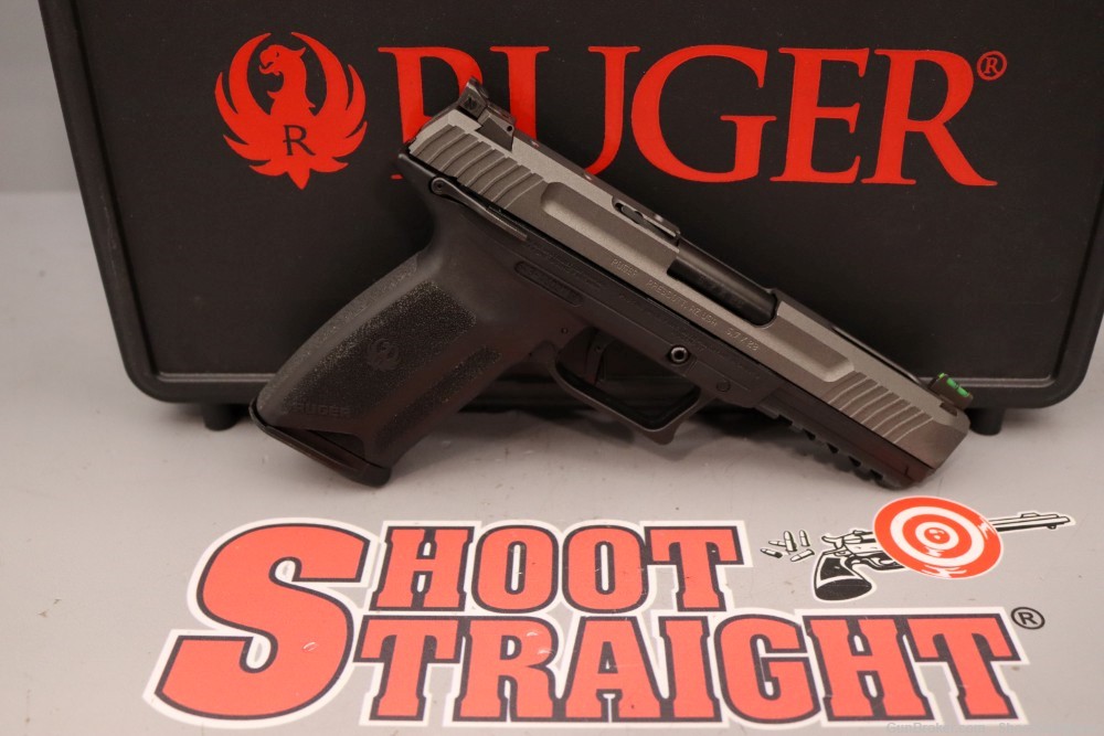 Ruger 57 5.7X28mm 5.00"bbl Tungsten Grey w/Case-img-0