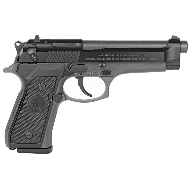 Beretta 92FS Gray 9mm 4.9in 2-15Rd Mags JS92F390M-img-0